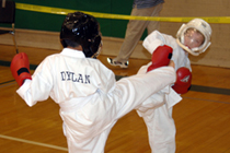 Red Tiger Juniors Sparring